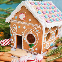 Maison en pain d'épices