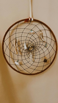 Confection d'un attrape-rêves
