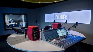 Visite des locaux de Radio.fr